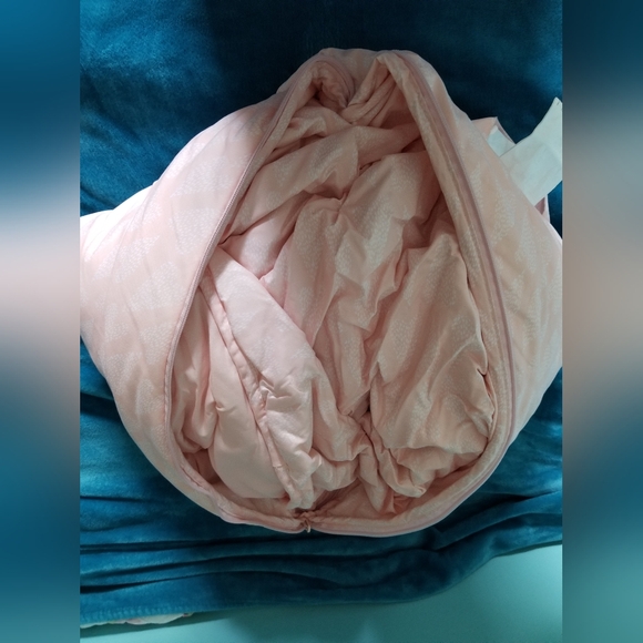 Pink Heart Pillow Sleeping Bag - Picture 2 of 8